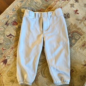 Mizuno Performance Youth Baseball pants, short style, knickers